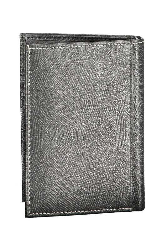 Black Leather Men Wallet