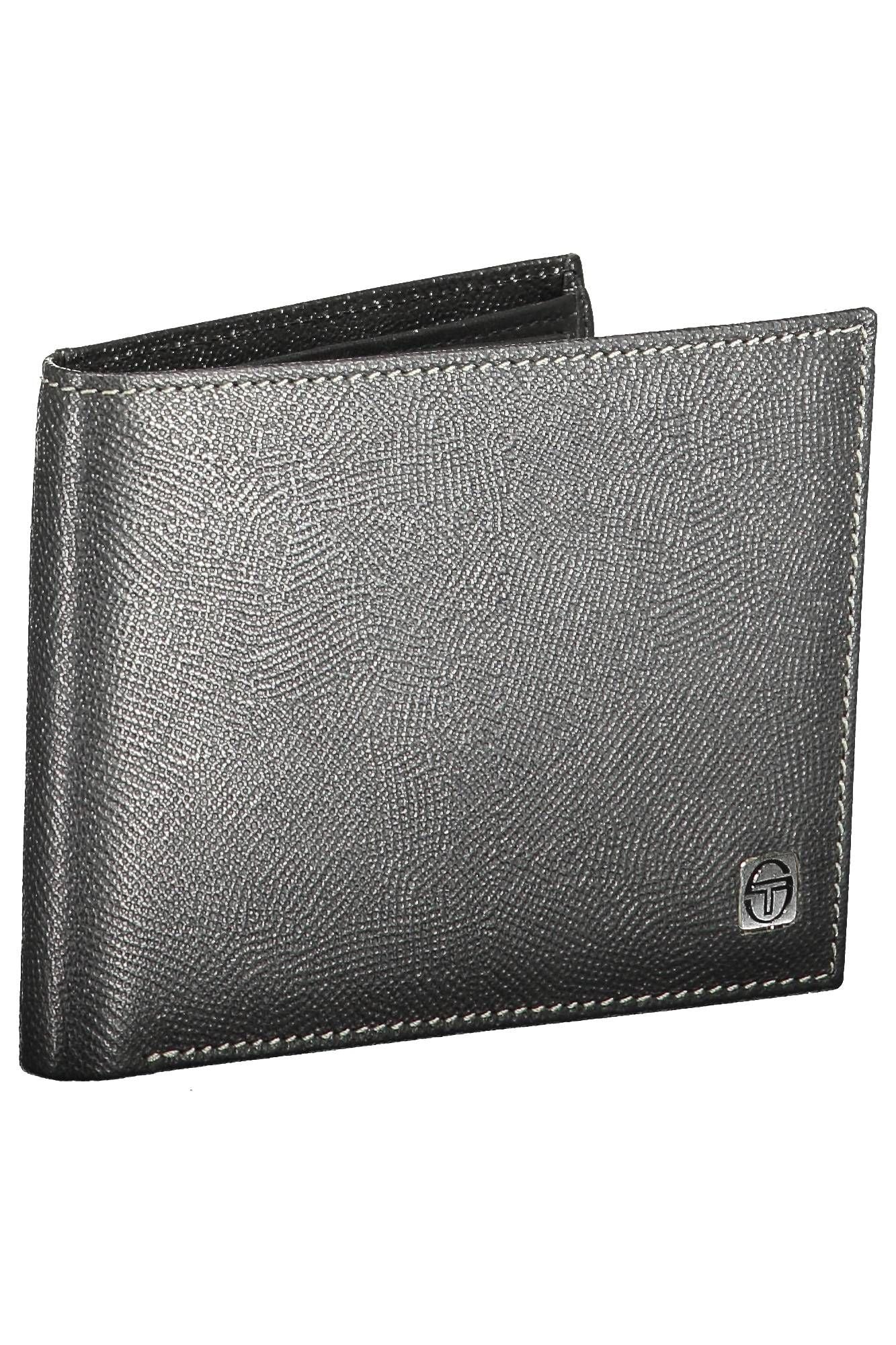 Black Leather Men Wallet