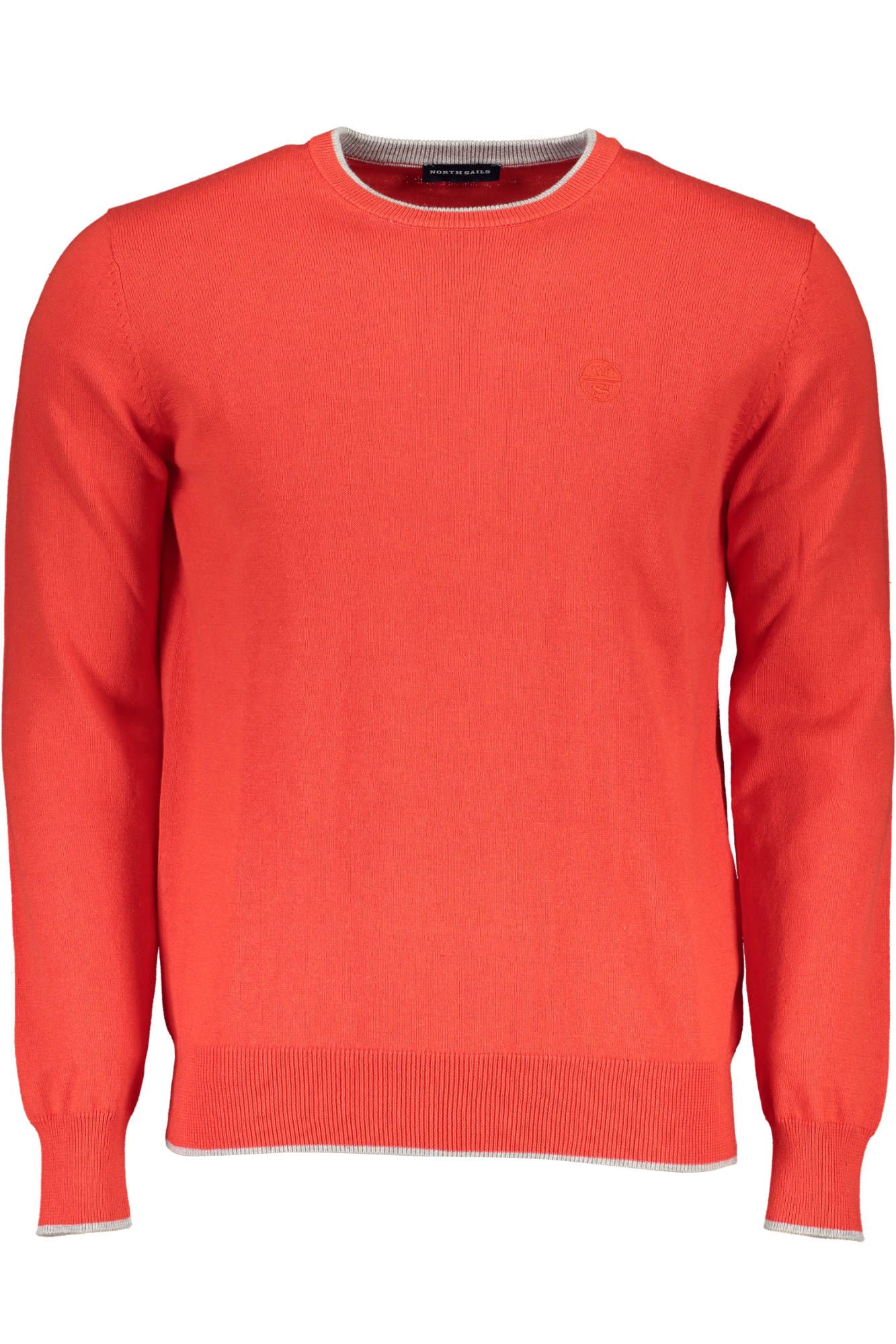Red Cotton Men Sweater