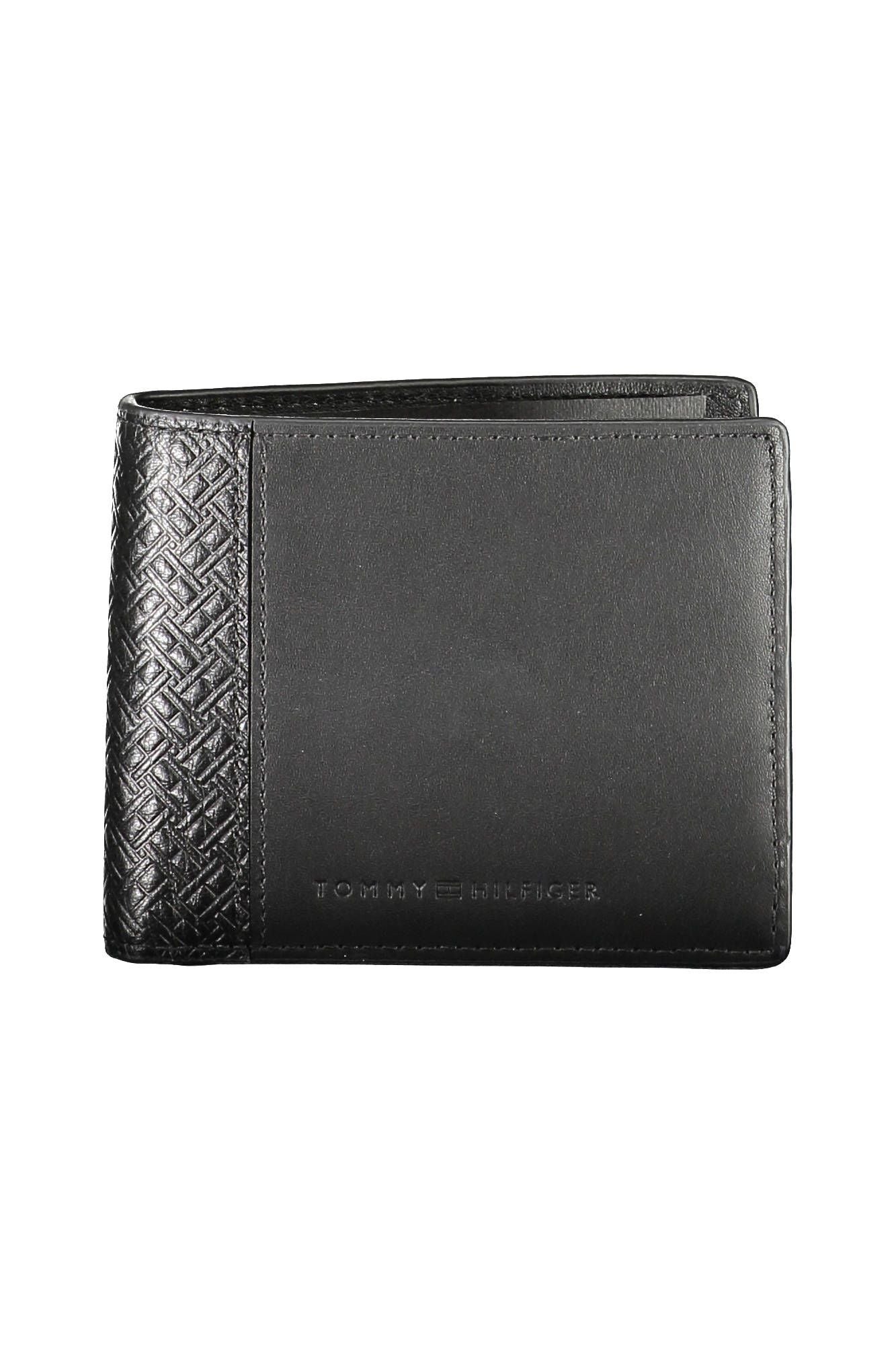 Black Leather Mens Wallet