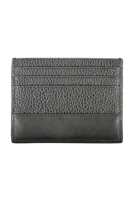Black Leather Men Wallet