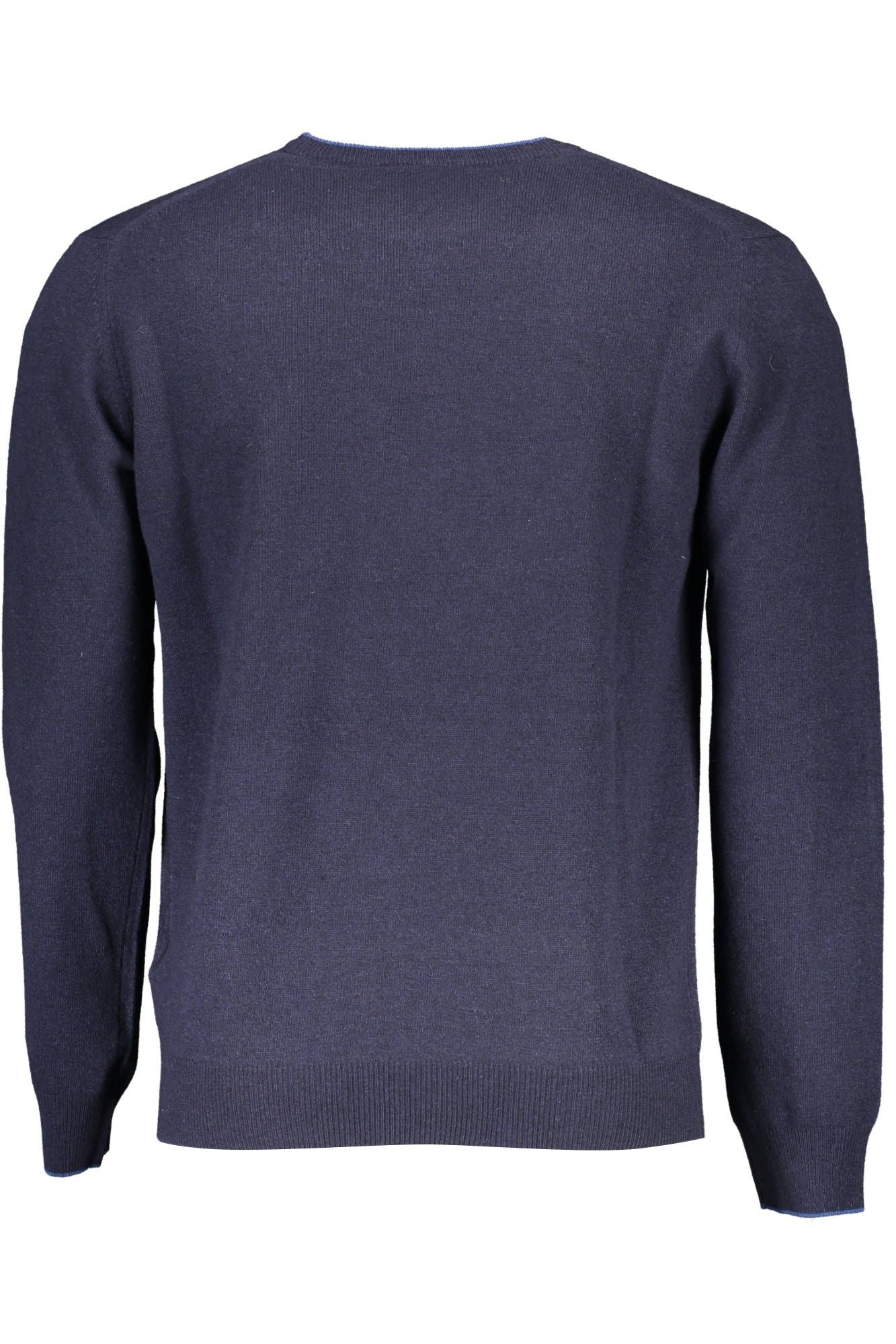 Blue Wool Men Sweater