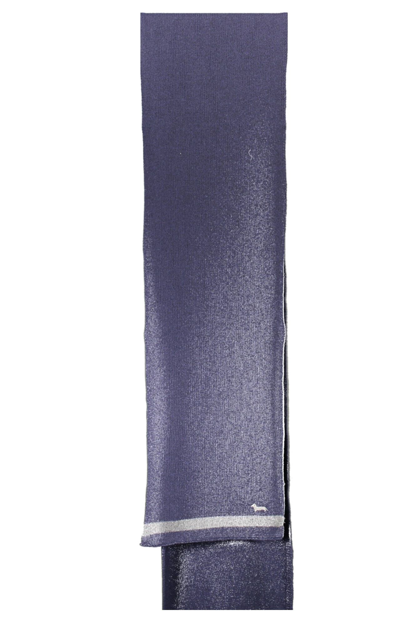 Blue Wool Men Scarf
