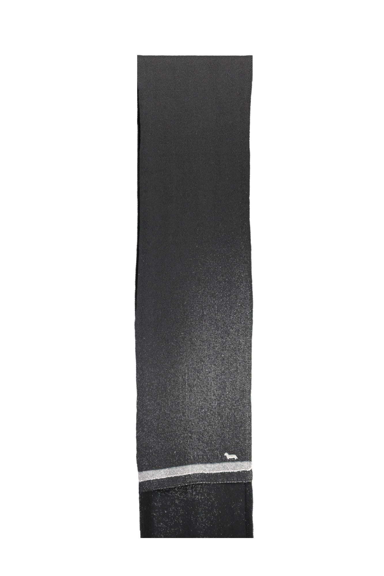 Black Wool Men Scarf
