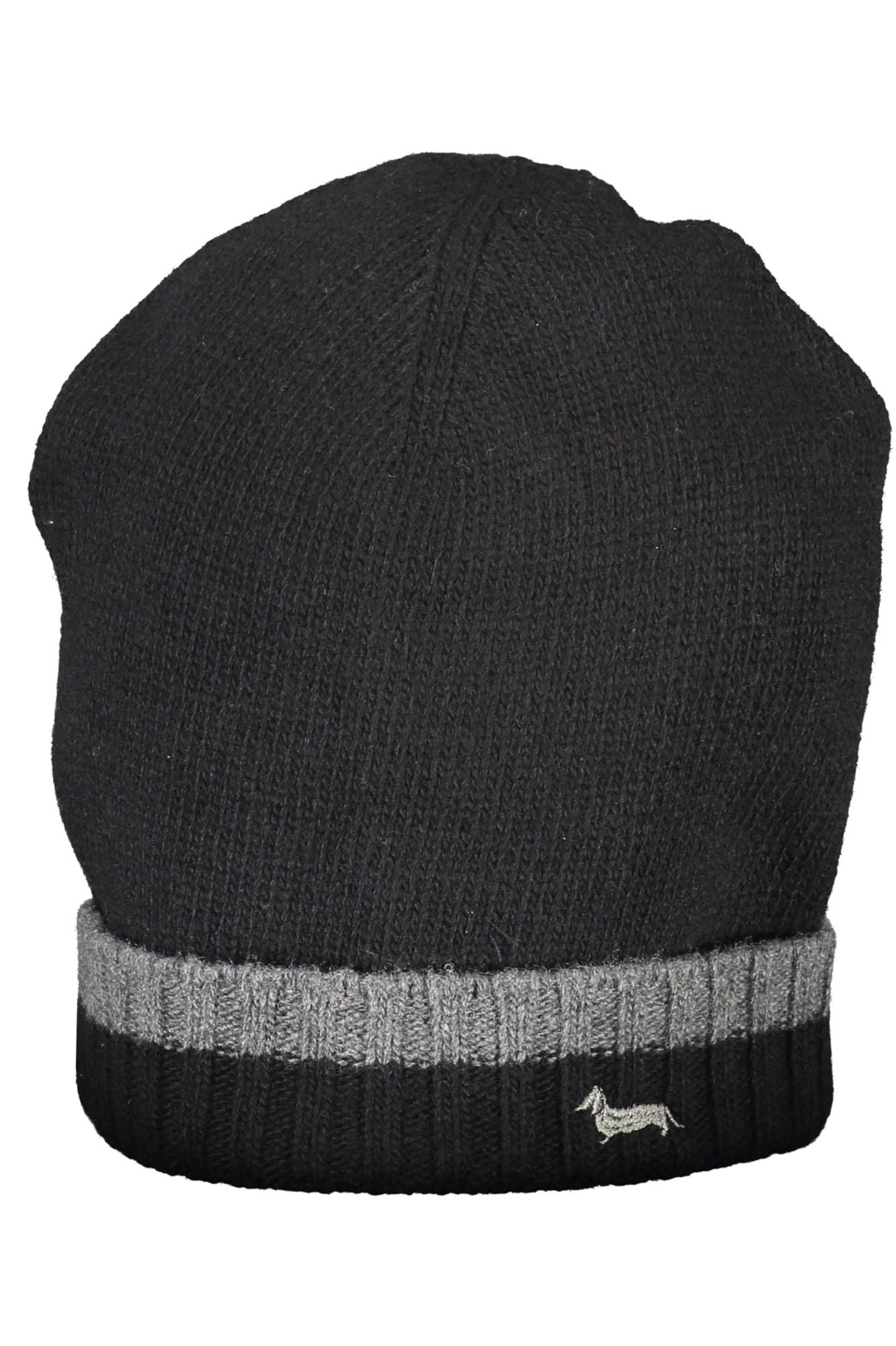 Black Wool Men Cap