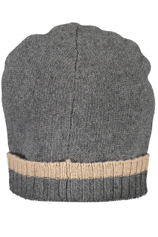 Gray Wool Men Cap