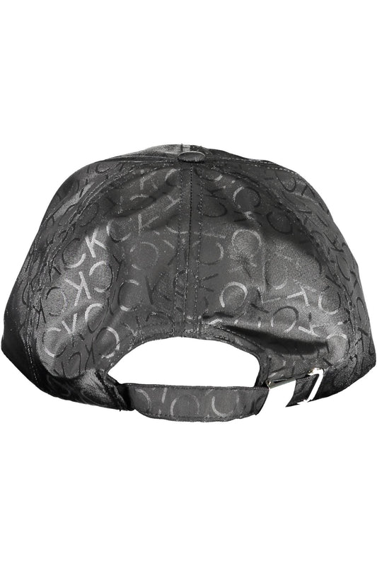 Black Polyester Men Cap