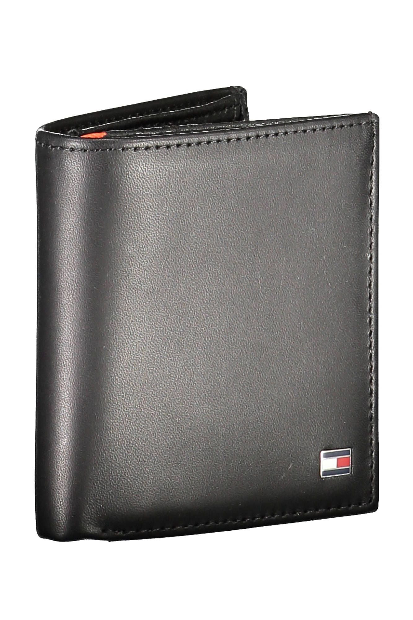 Black Leather Men Wallet