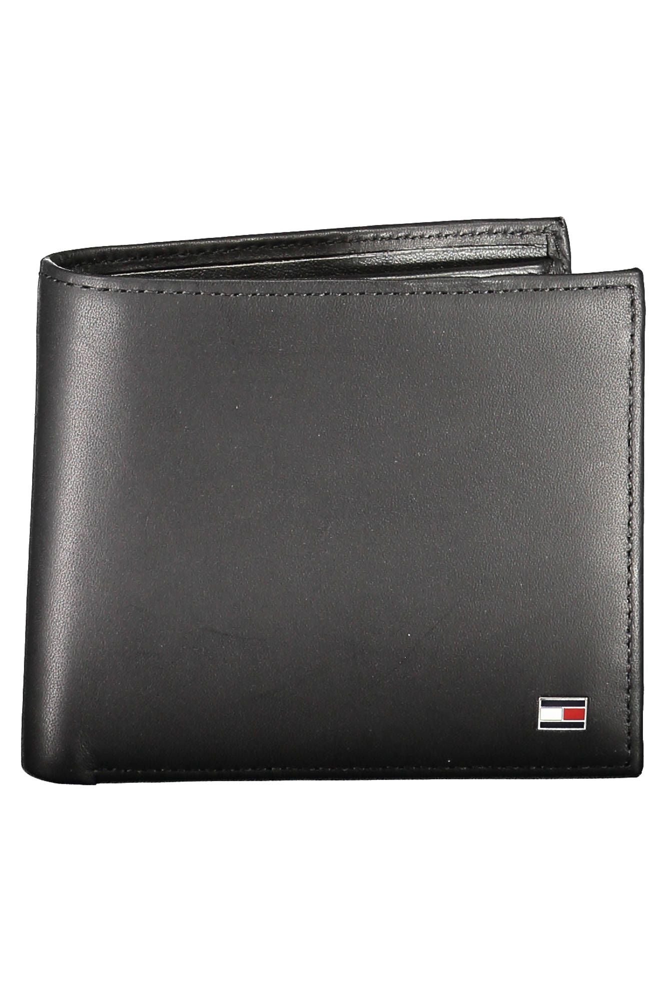 Black Leather Men Wallet