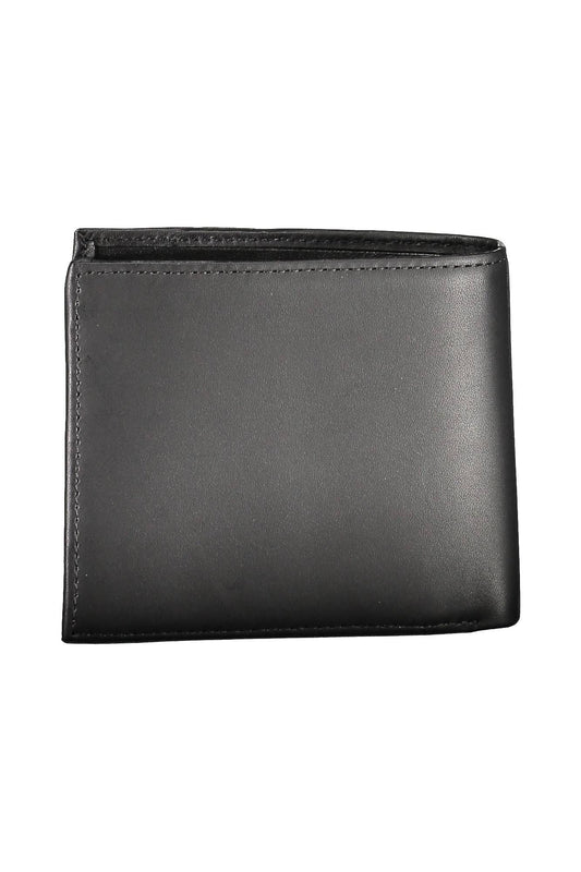 Black Leather Men Wallet
