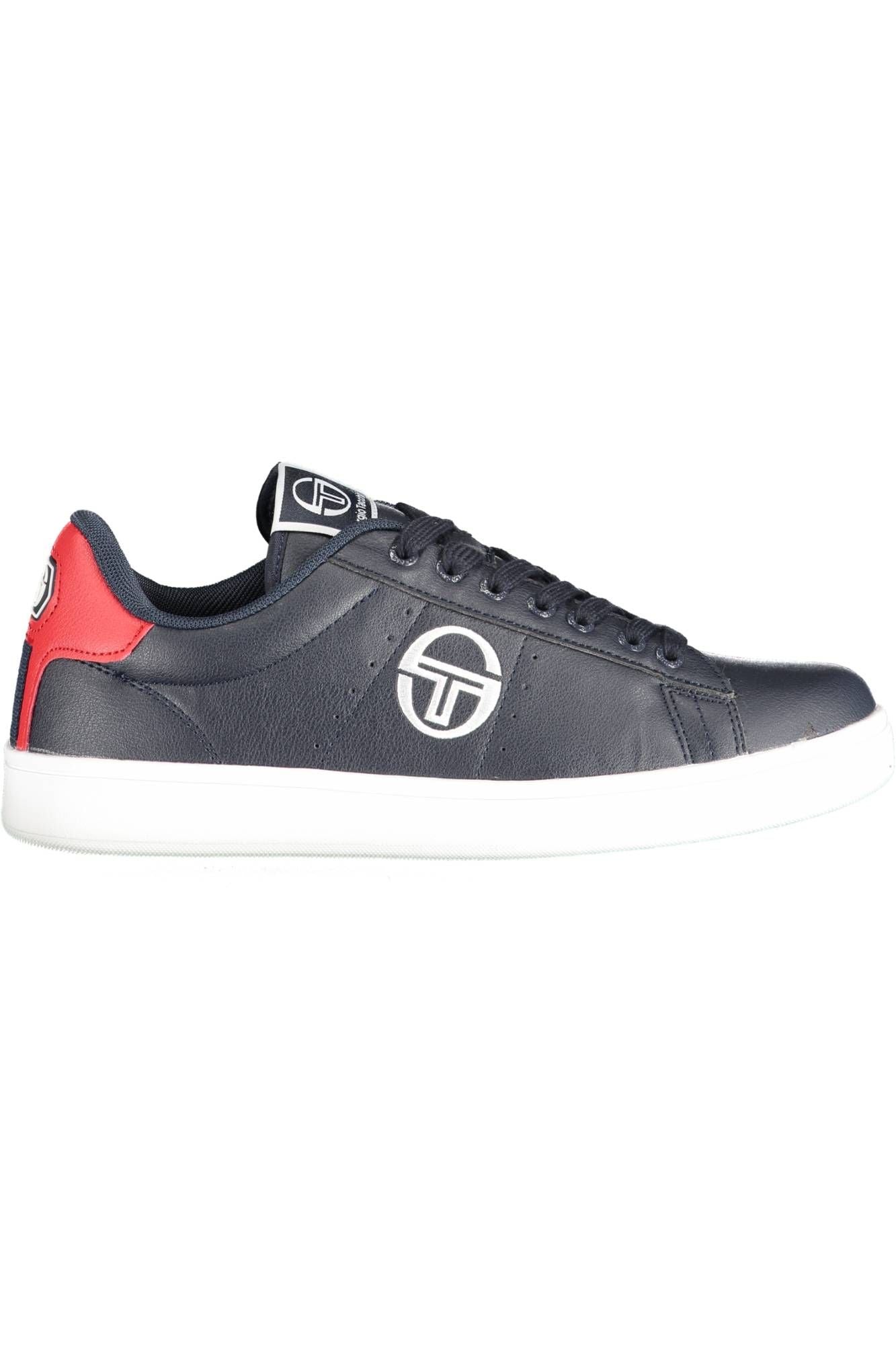 Blue Polyester Men Sneaker