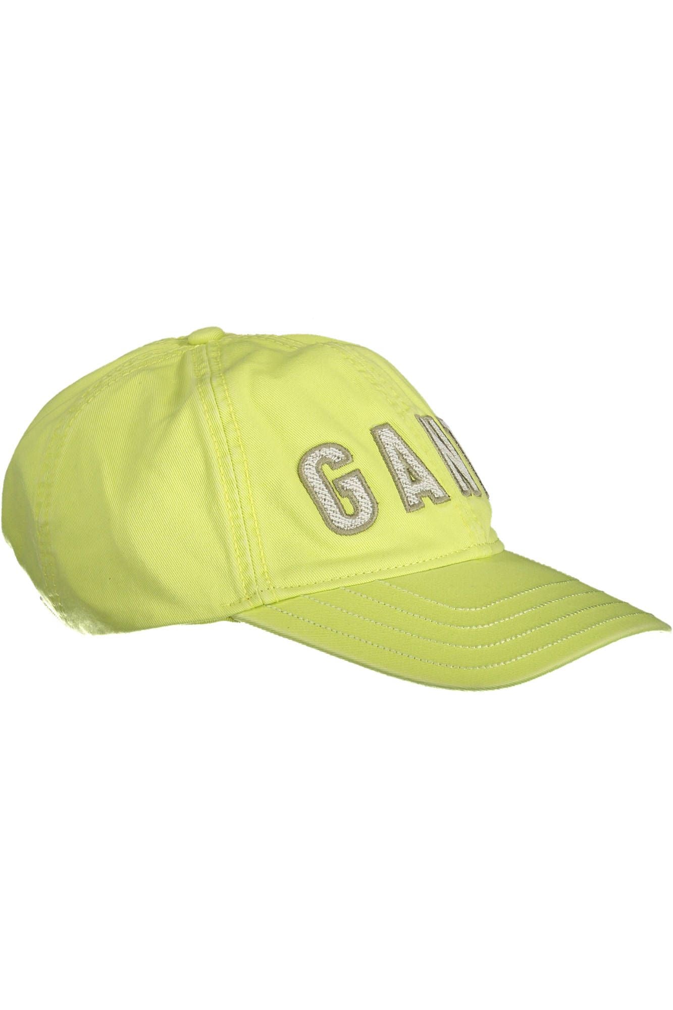 Yellow Cotton Men Hat