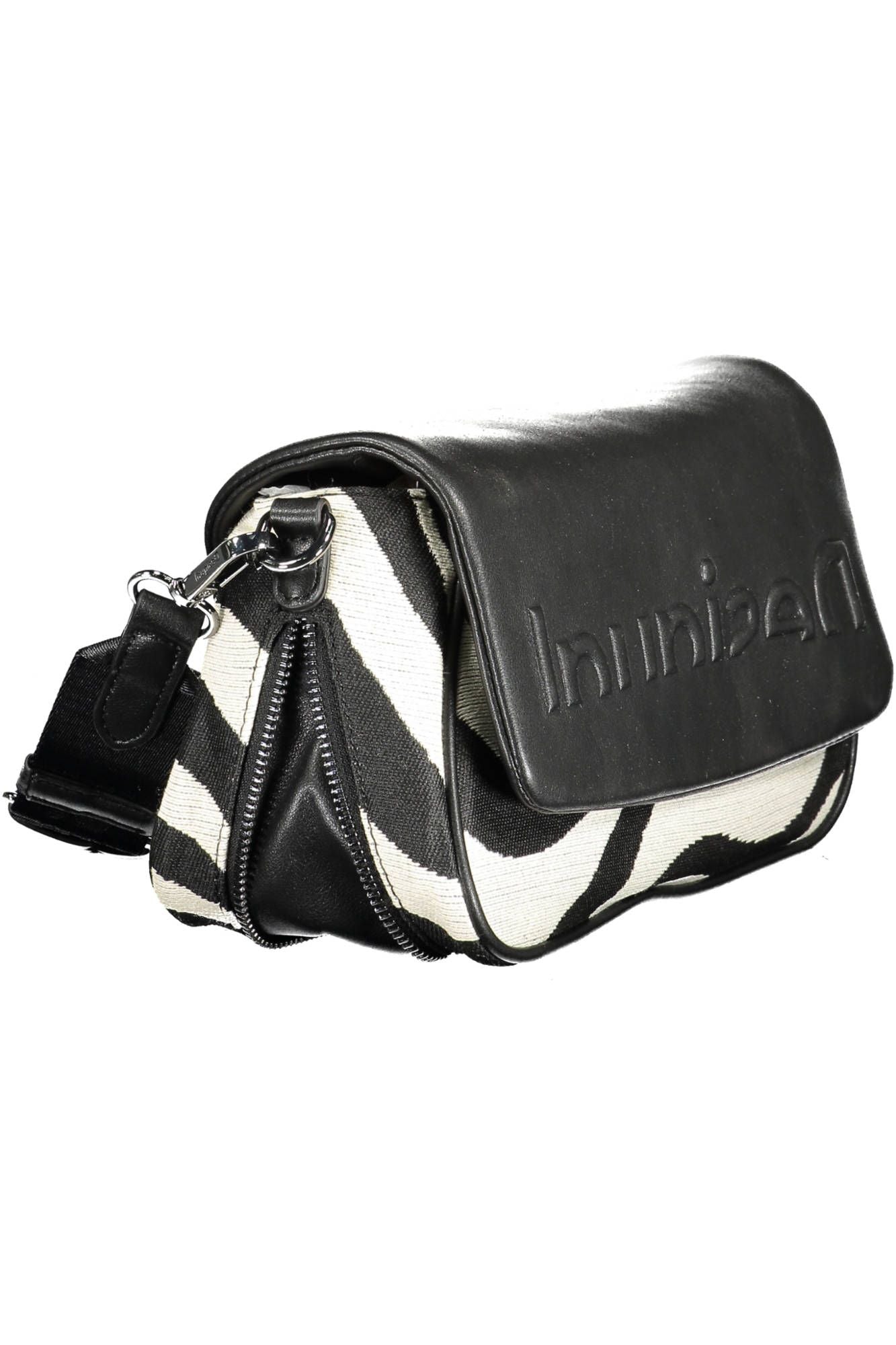 Black Cotton Women Handbag