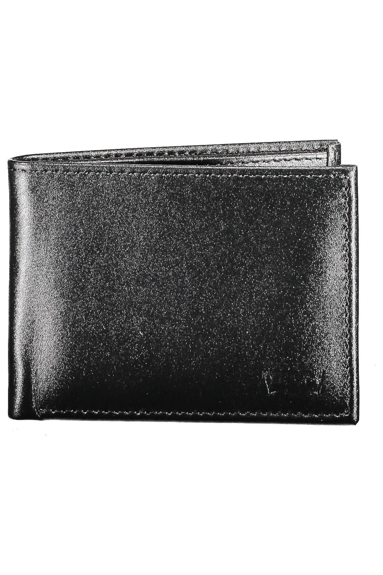 Black Leather Men Wallet