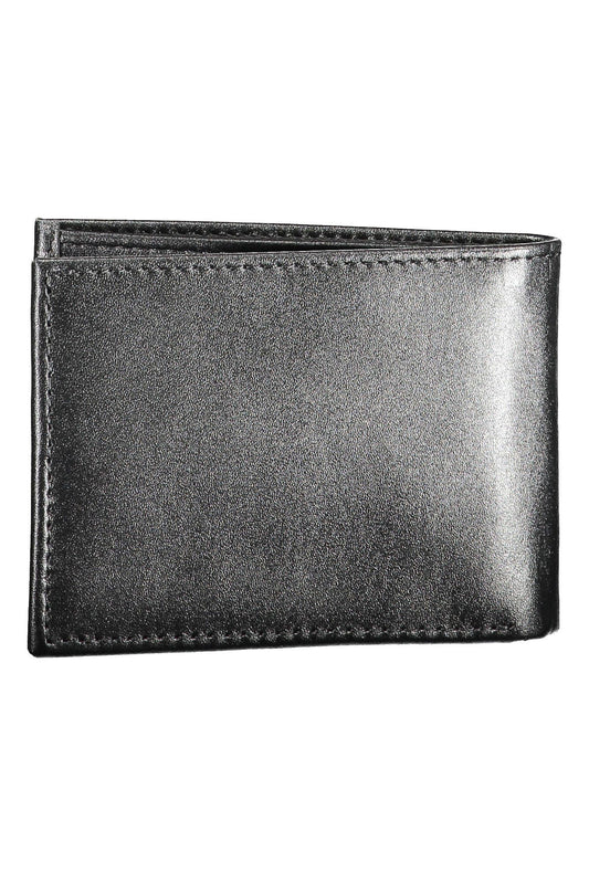 Black Leather Men Wallet