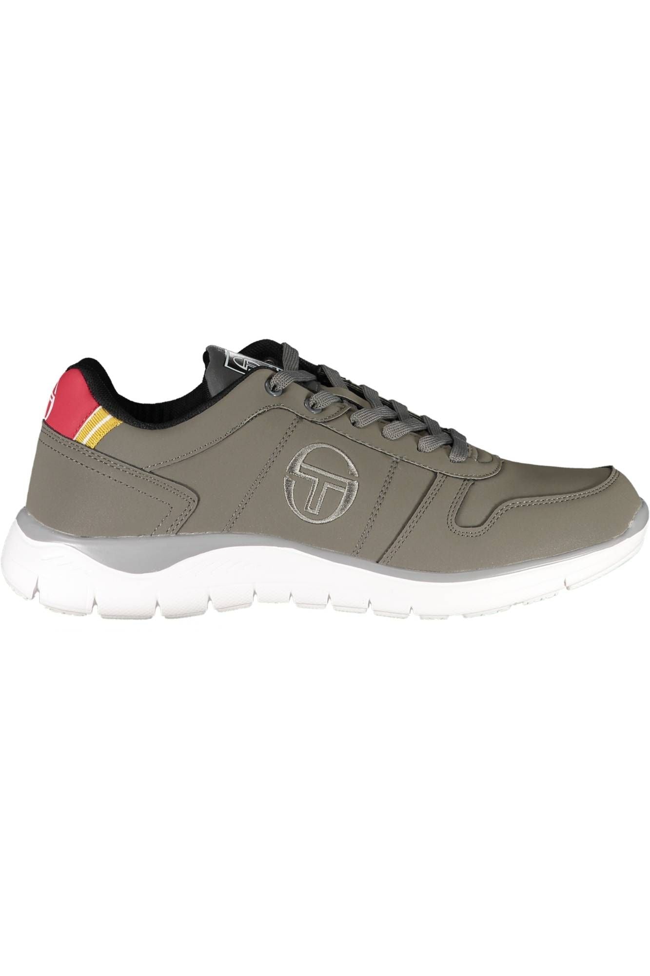 Gray Polyester Men Sneaker