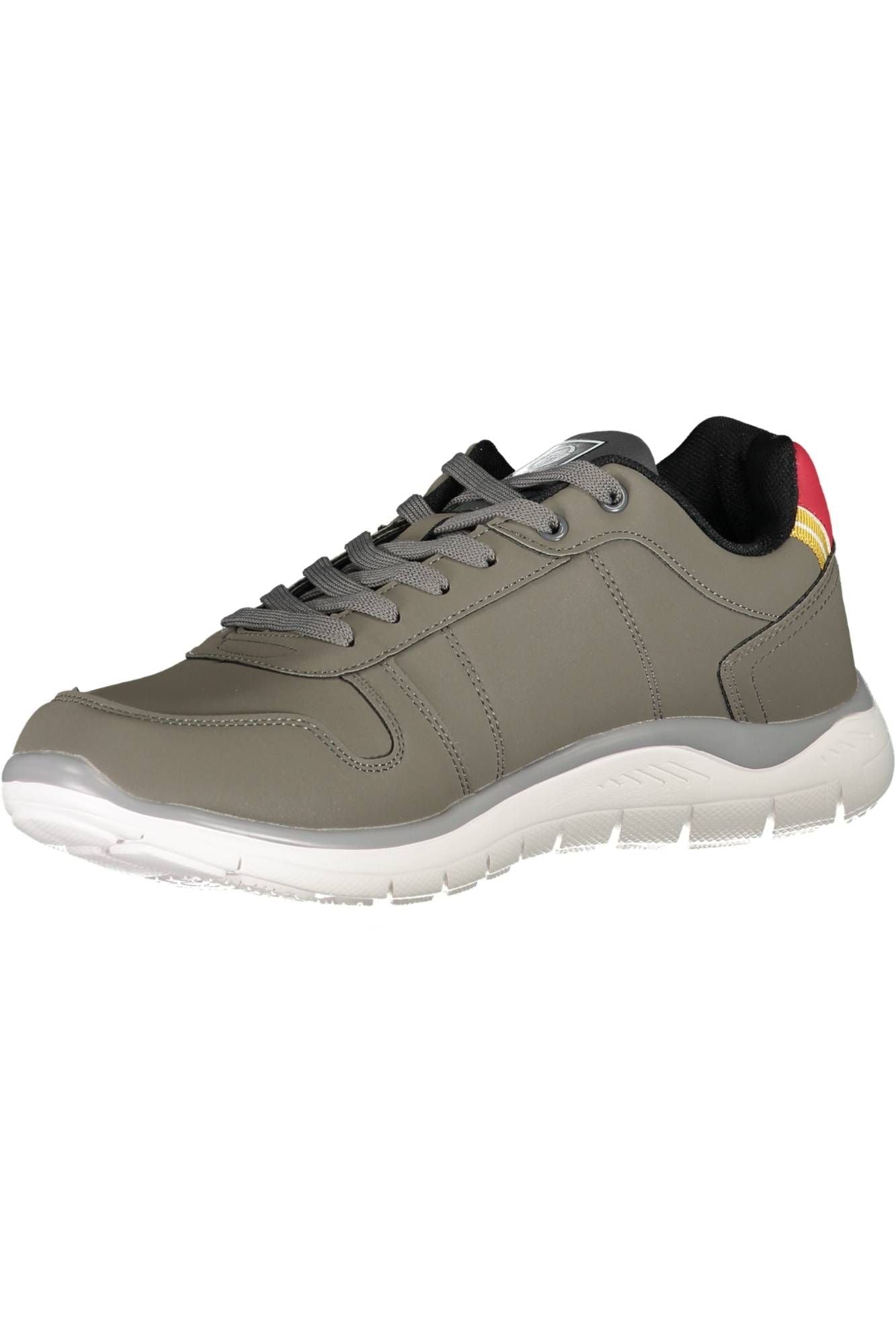 Gray Polyester Men Sneaker