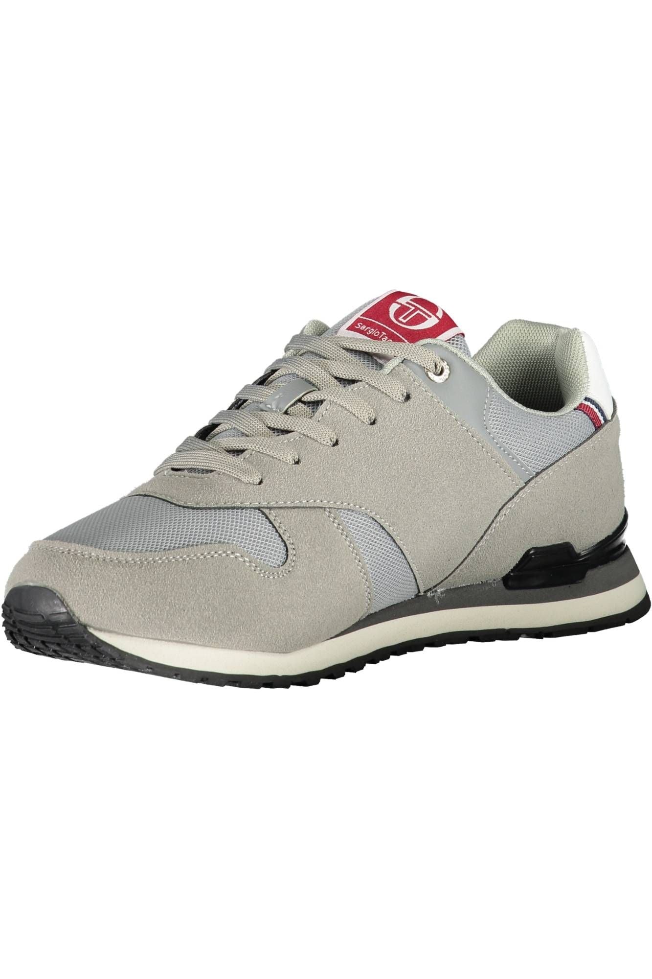 Gray Polyester Men Sneaker