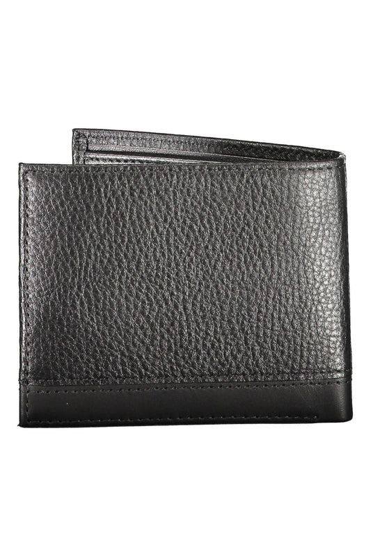 Black Polyethylene Men Wallet