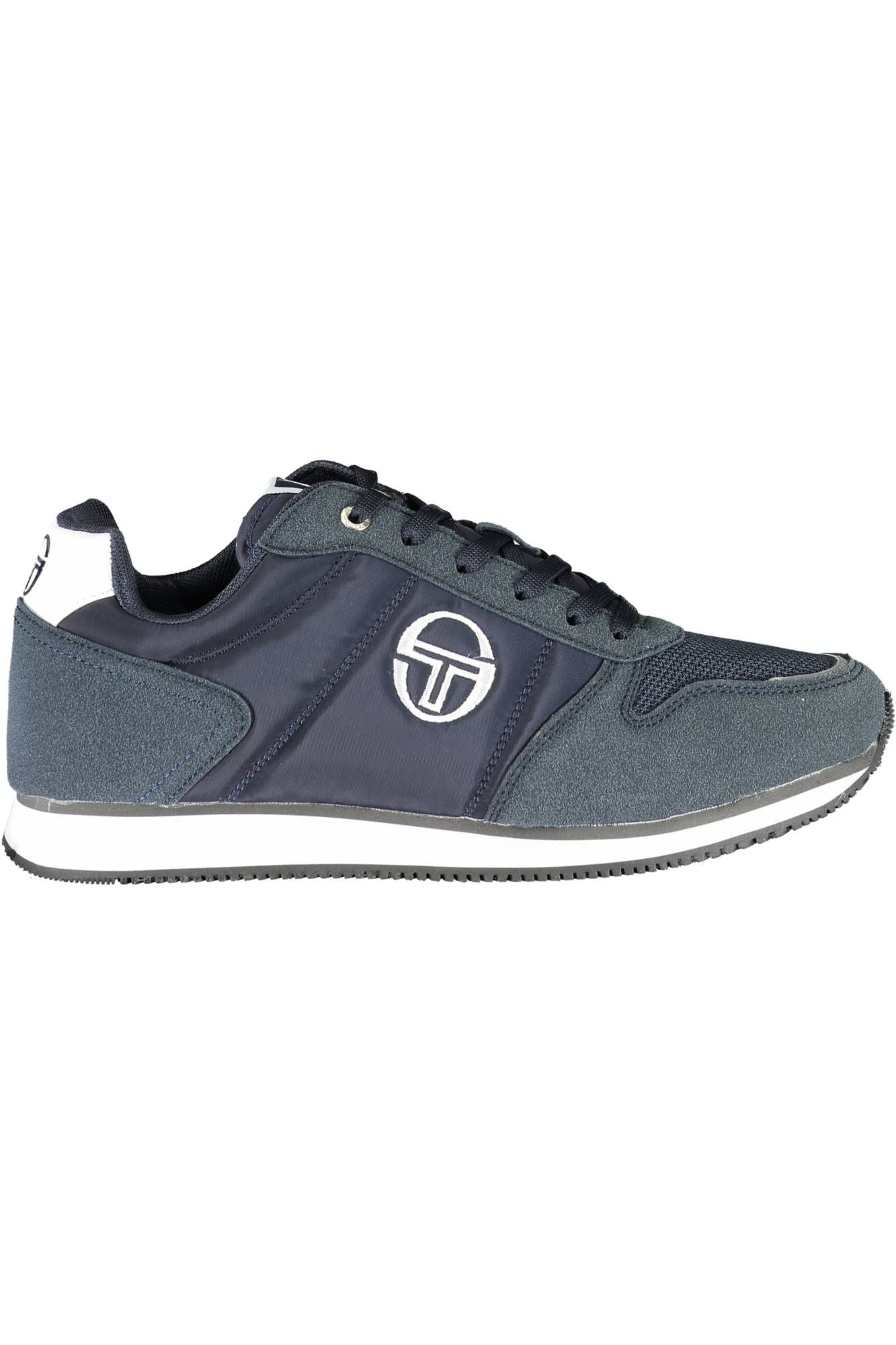 Blue Polyester Men Sneaker