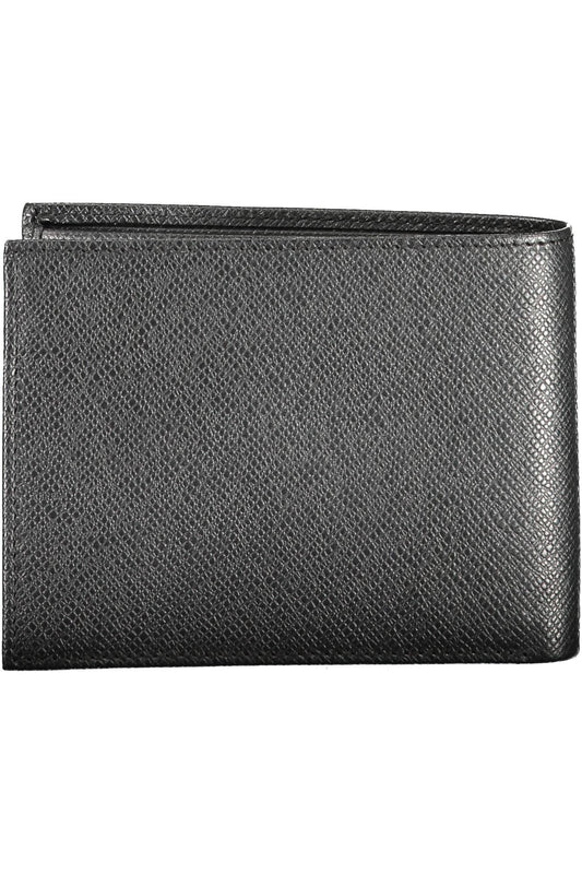 Black Leather Men Wallet