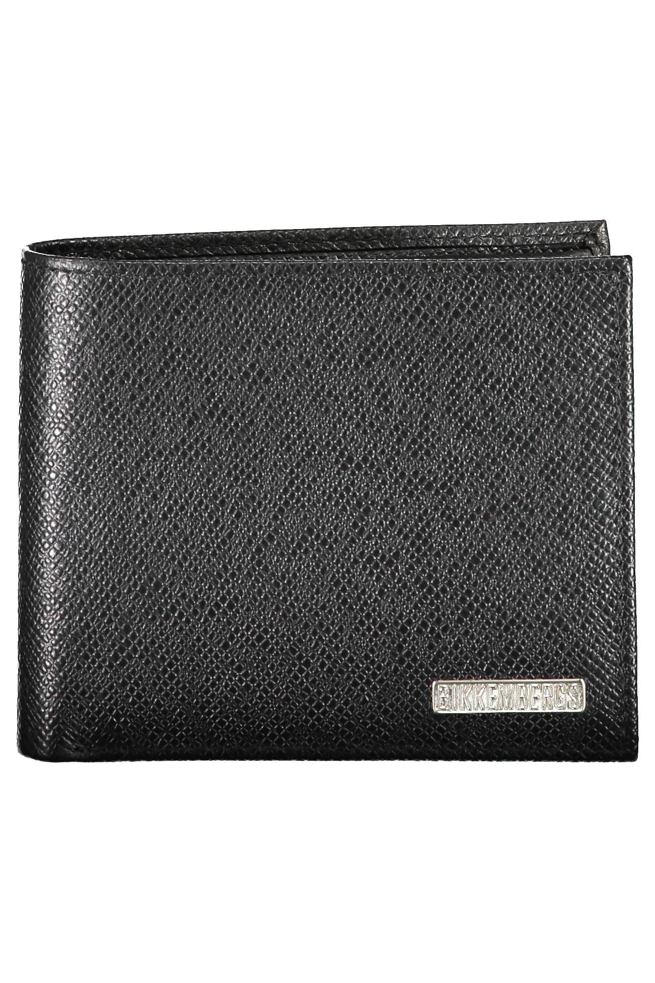Black Leather Men Wallet
