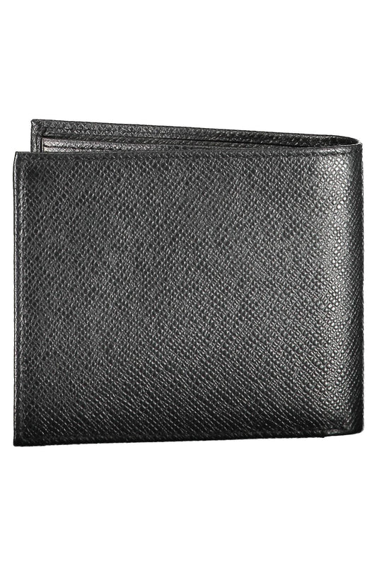 Black Leather Men Wallet