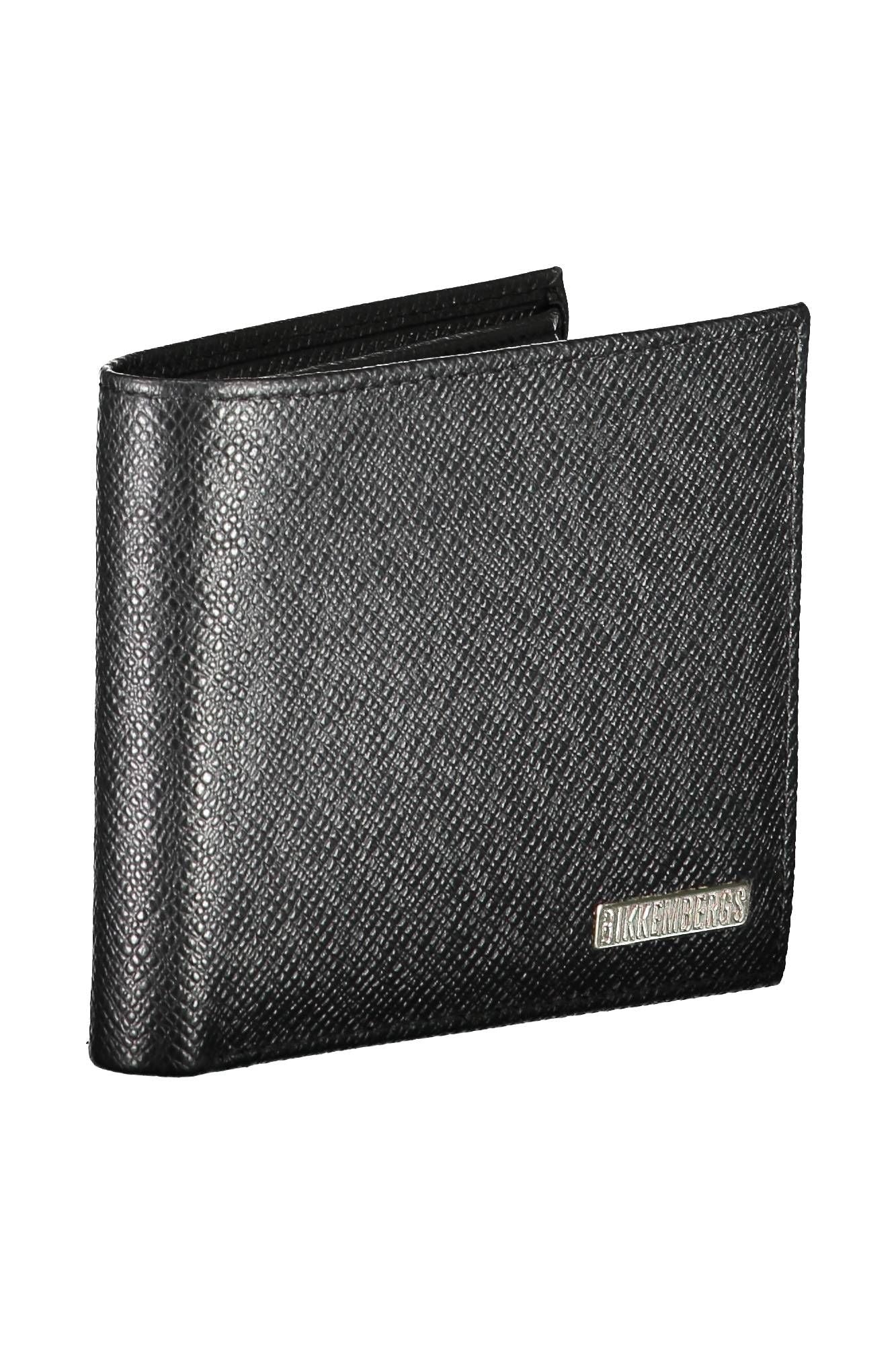 Black Leather Men Wallet