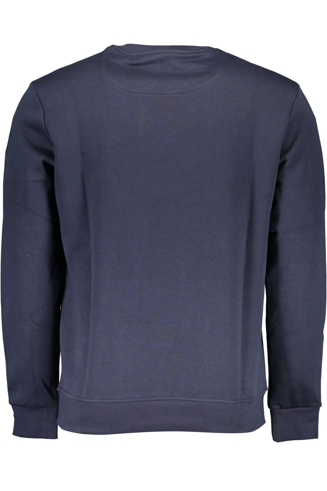Blue Cotton Men Sweater