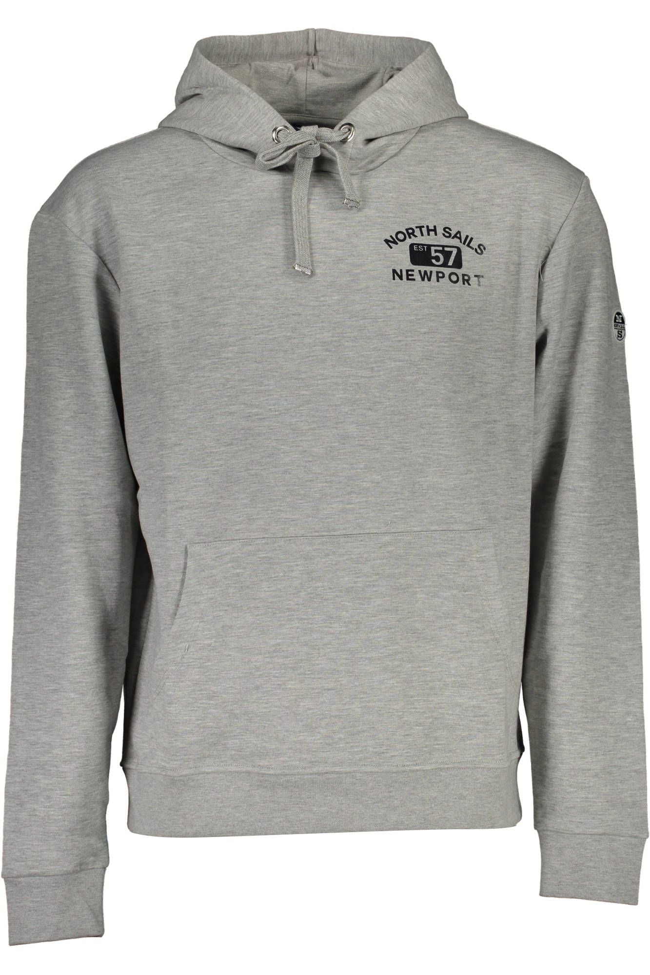 Gray Cotton Men Sweater