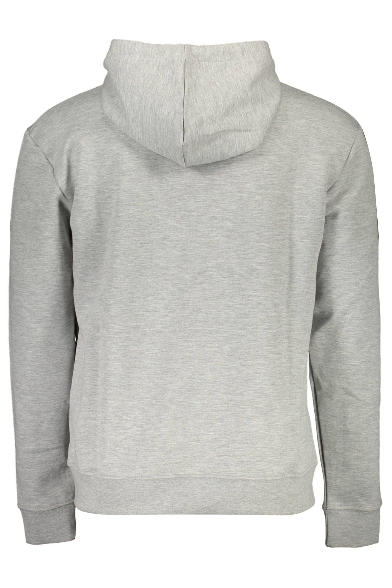 Gray Cotton Men Sweater