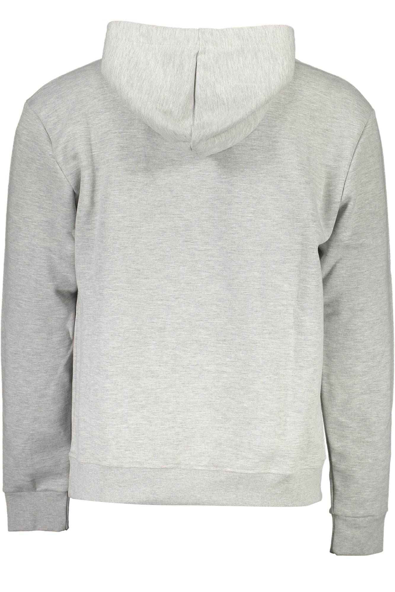 Gray Cotton Men Sweater
