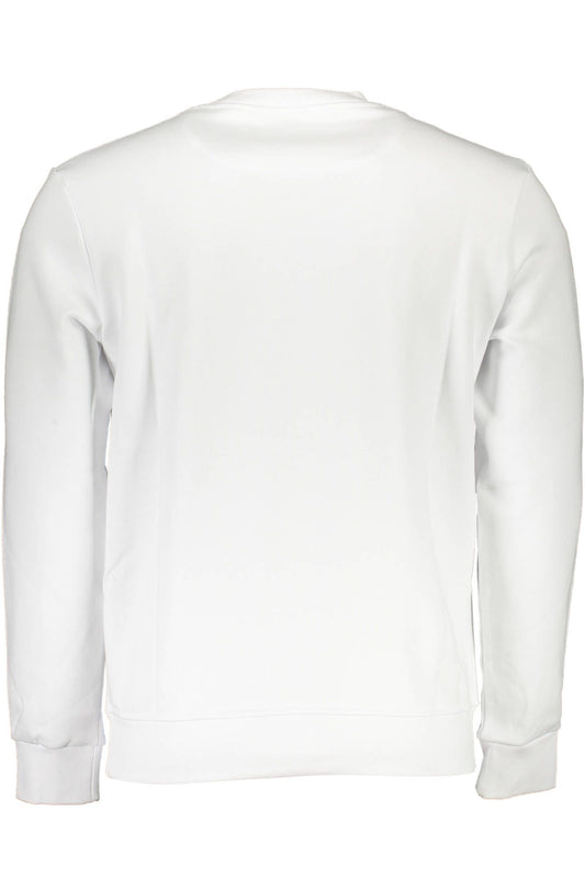 White Cotton Men Sweater