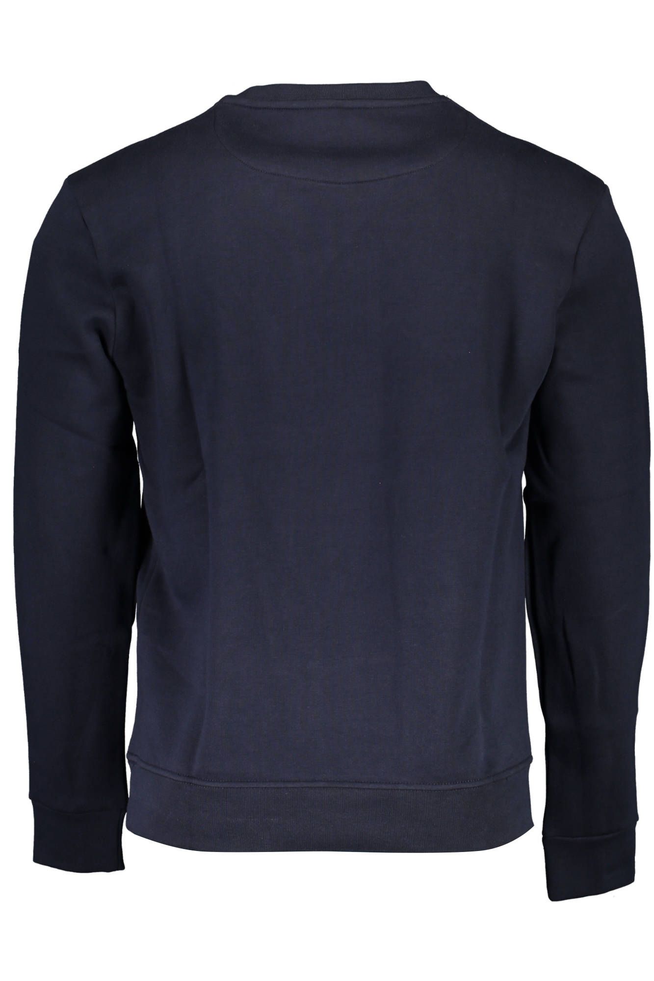 Blue Cotton Men Sweater