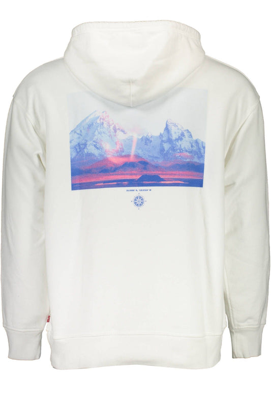 White Cotton Men Sweater