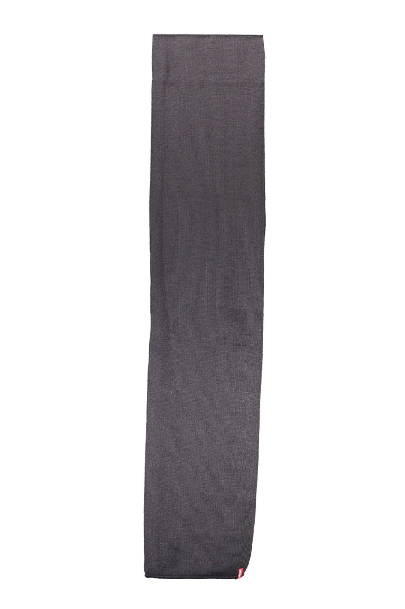 Blue Acrylic Men Scarf