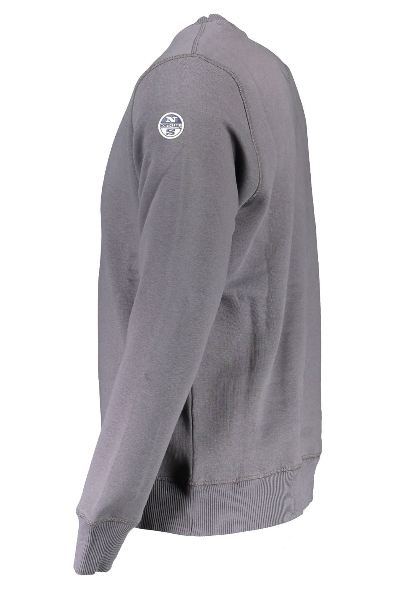 Blue Cotton Men Sweater