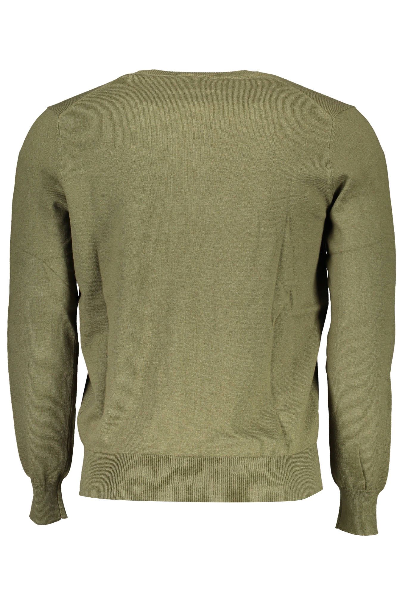 Green Cotton Men Shirt