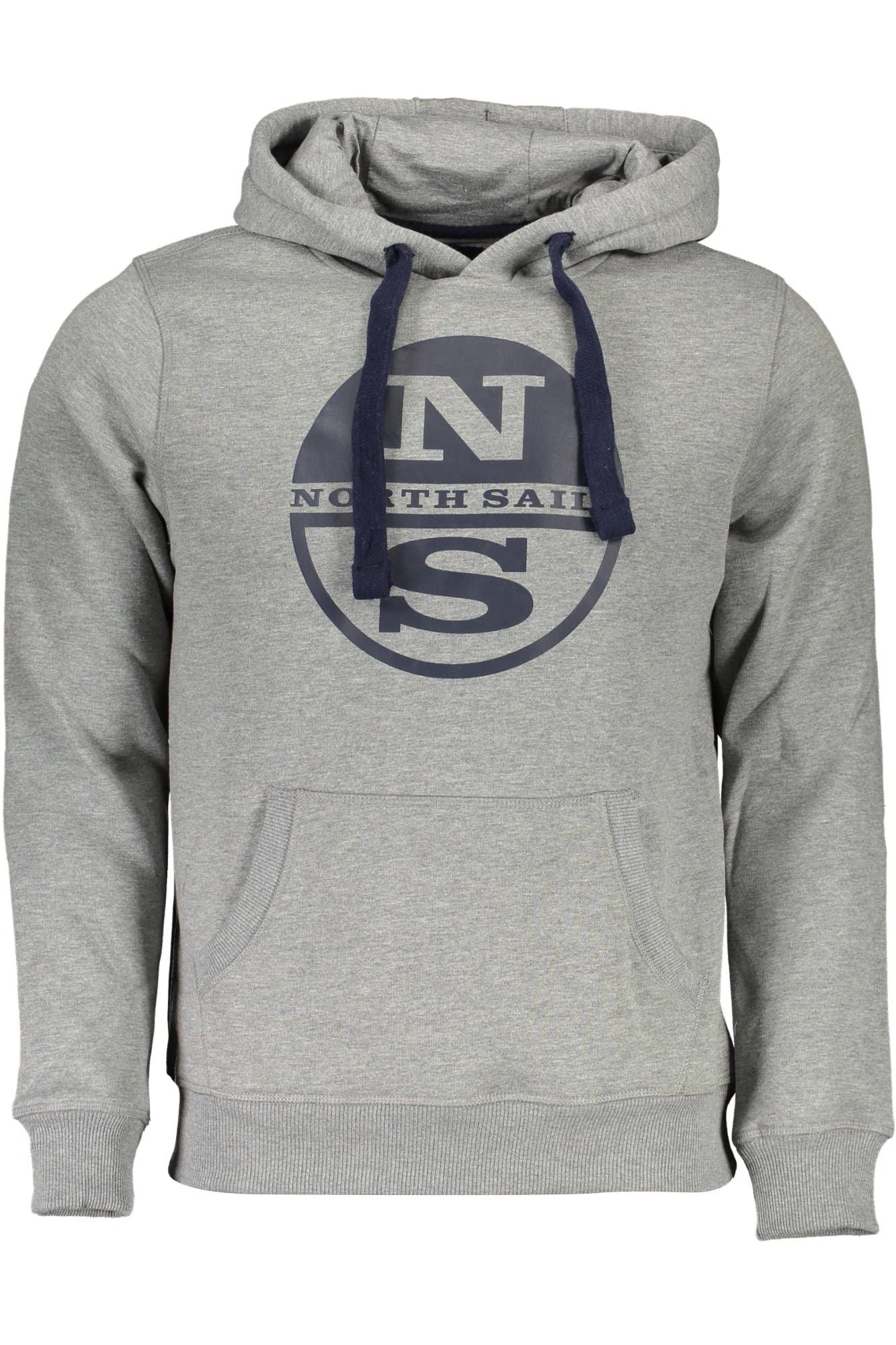 Gray Cotton Men Sweater