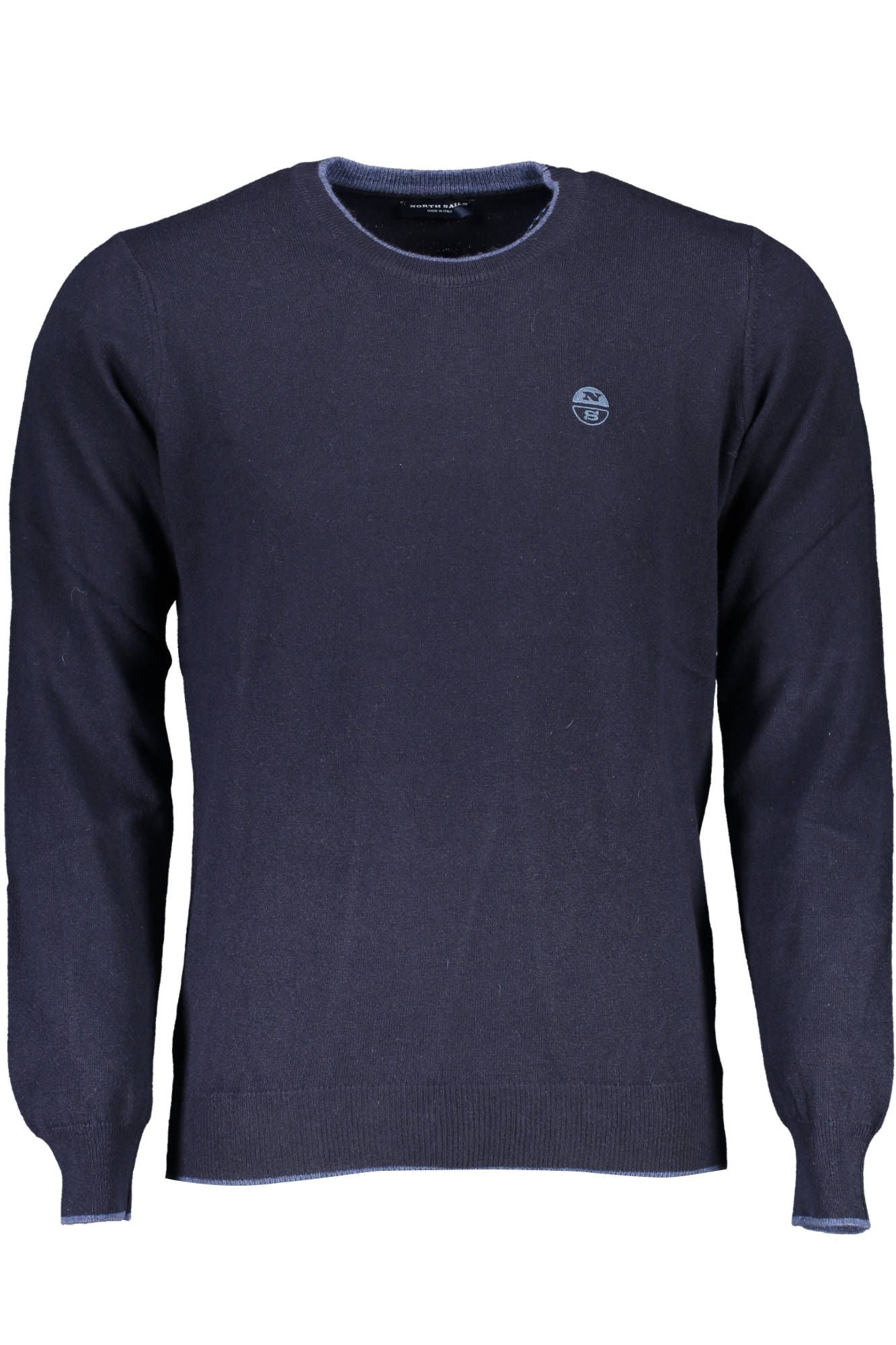 Blue Polyamide Men Sweater