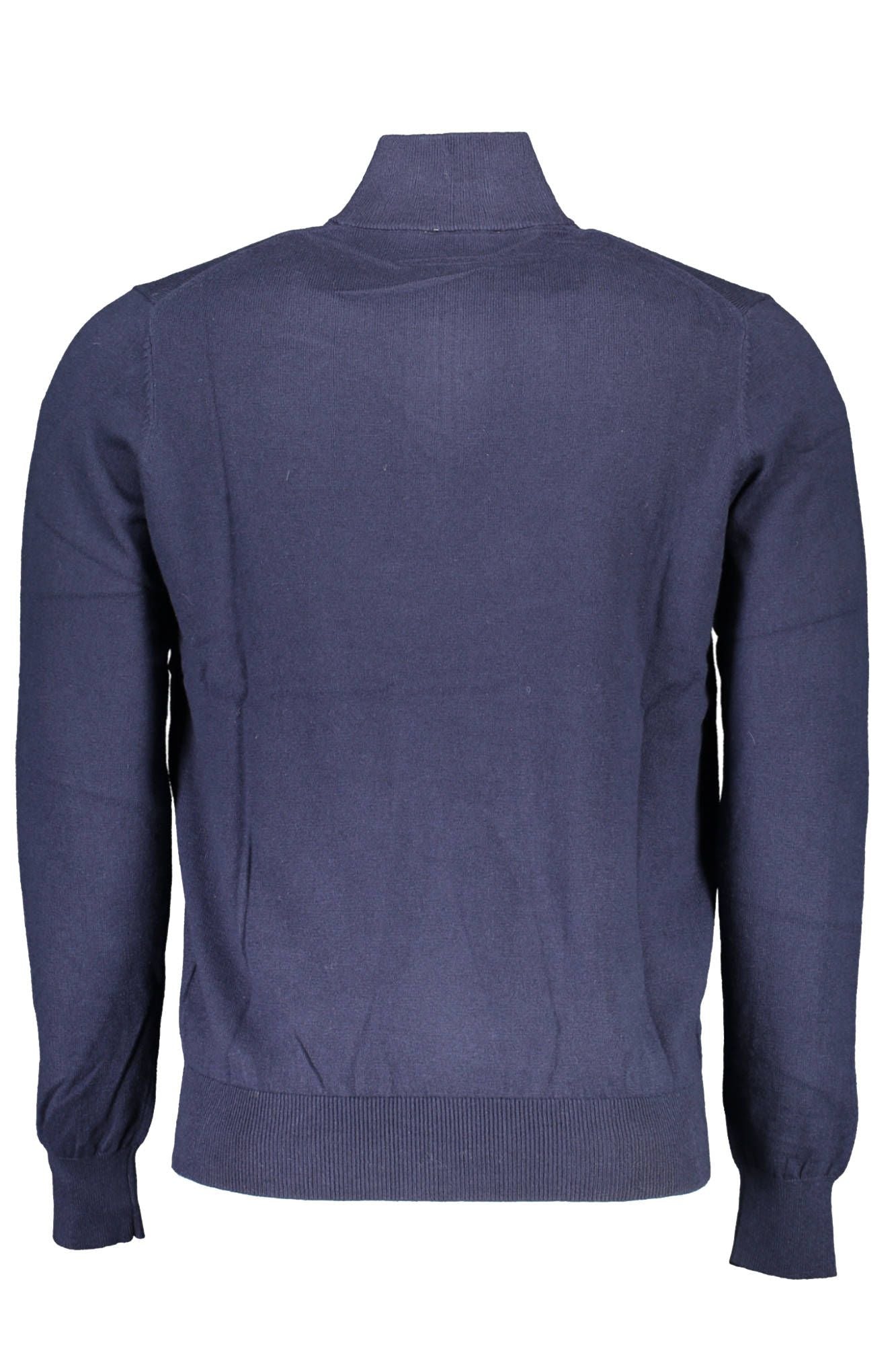 Blue Cotton Men Shirt