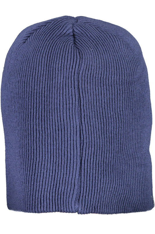 Blue Cotton Men Cap