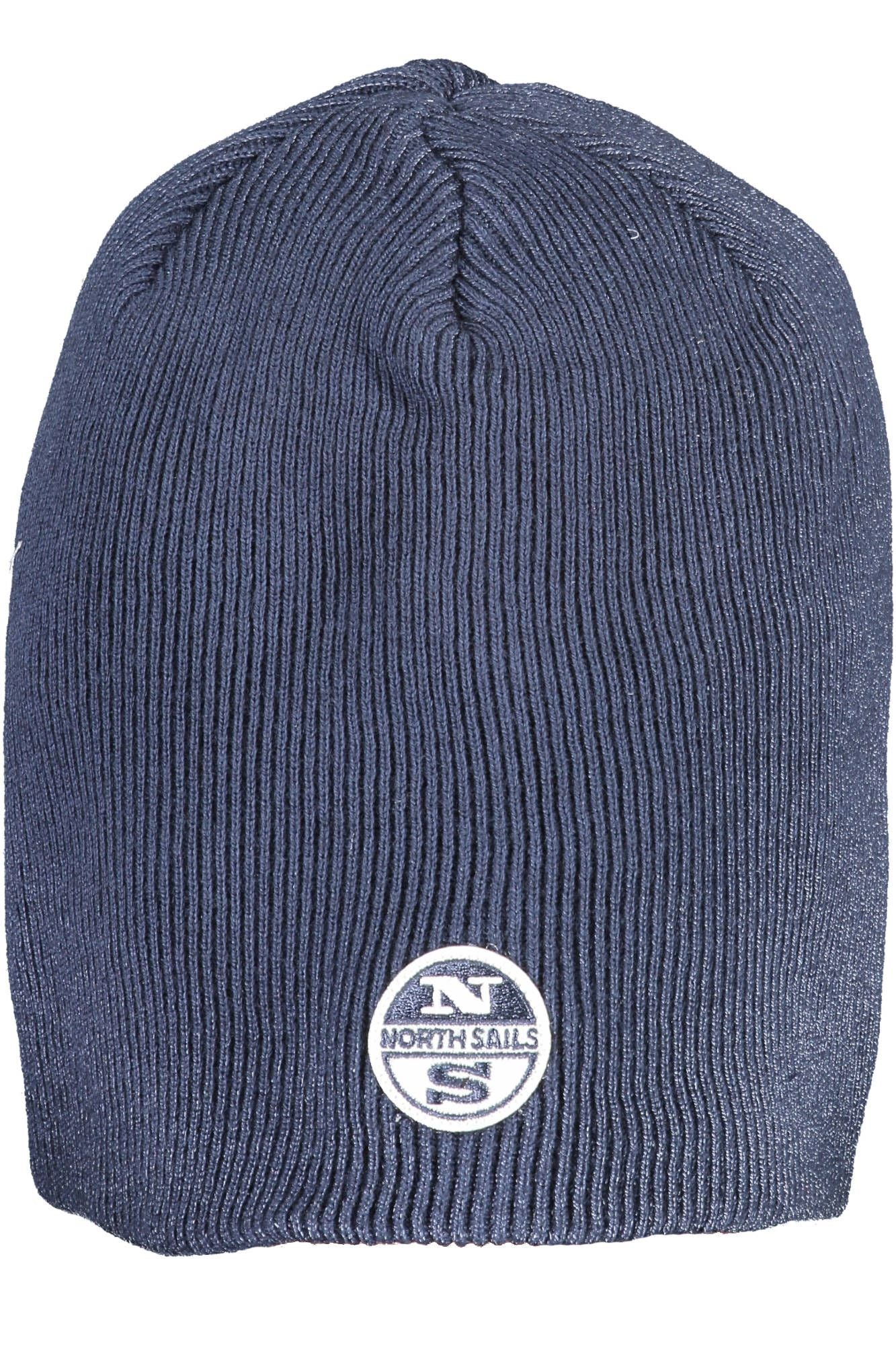 Blue Cotton Men Cap