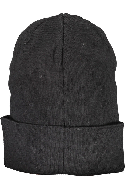 Black Cotton Men Cap