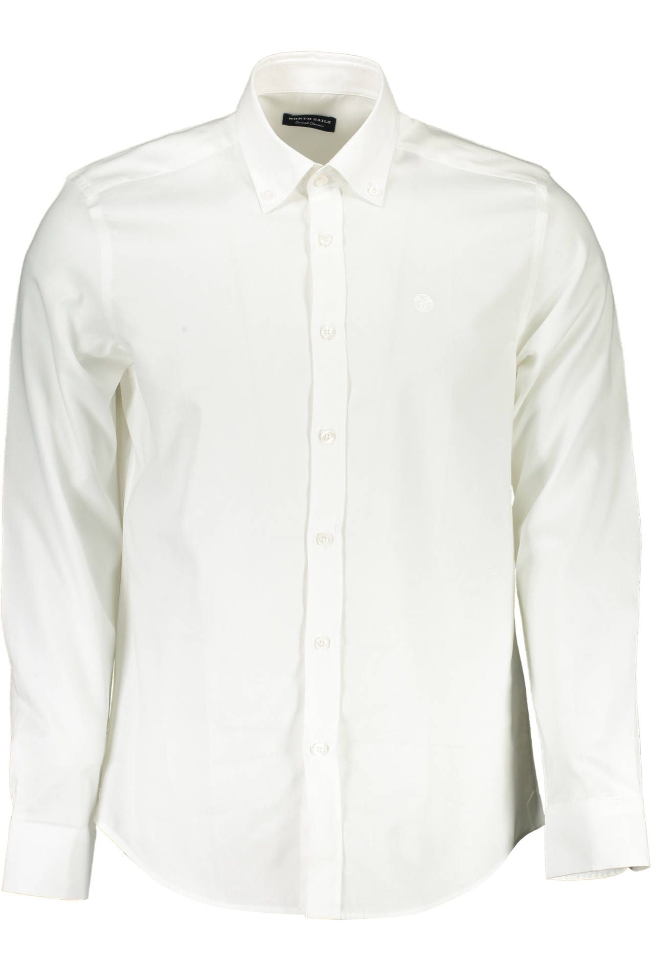 White Cotton Men Shirt