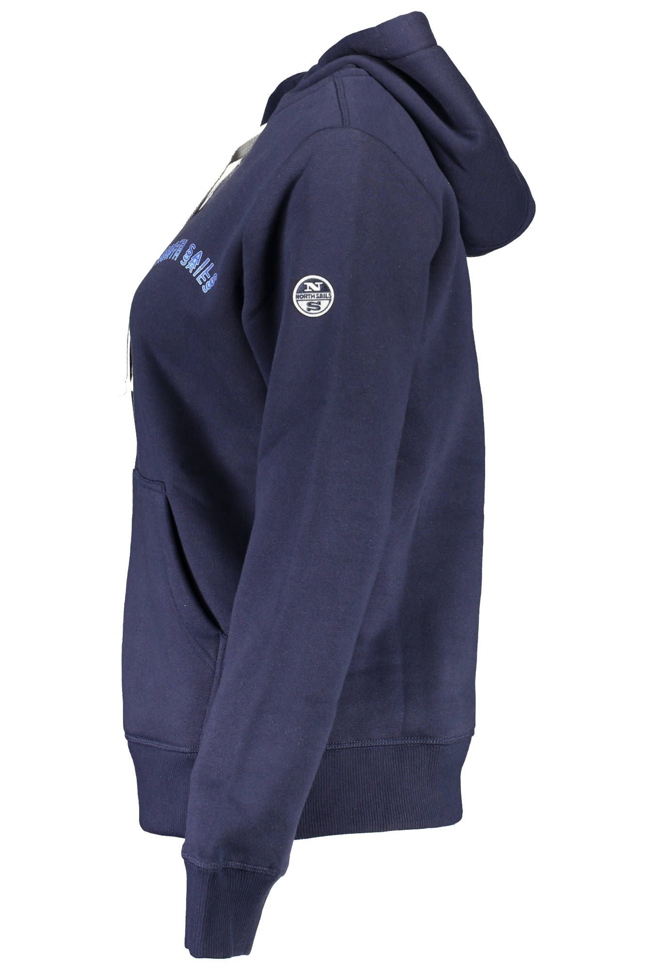 Blue Cotton Women Sweater