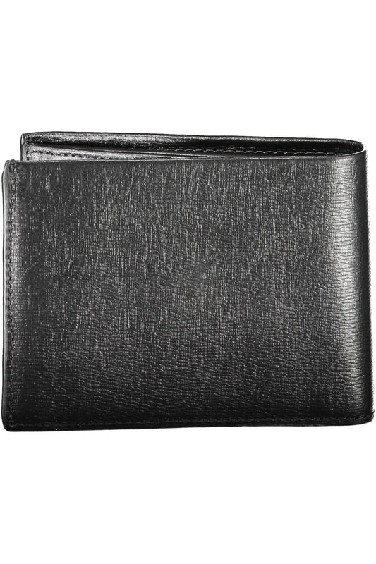 Black Leather Men Wallet