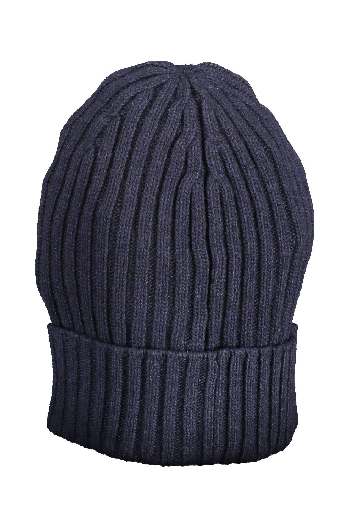 Blue Wool Men Cap