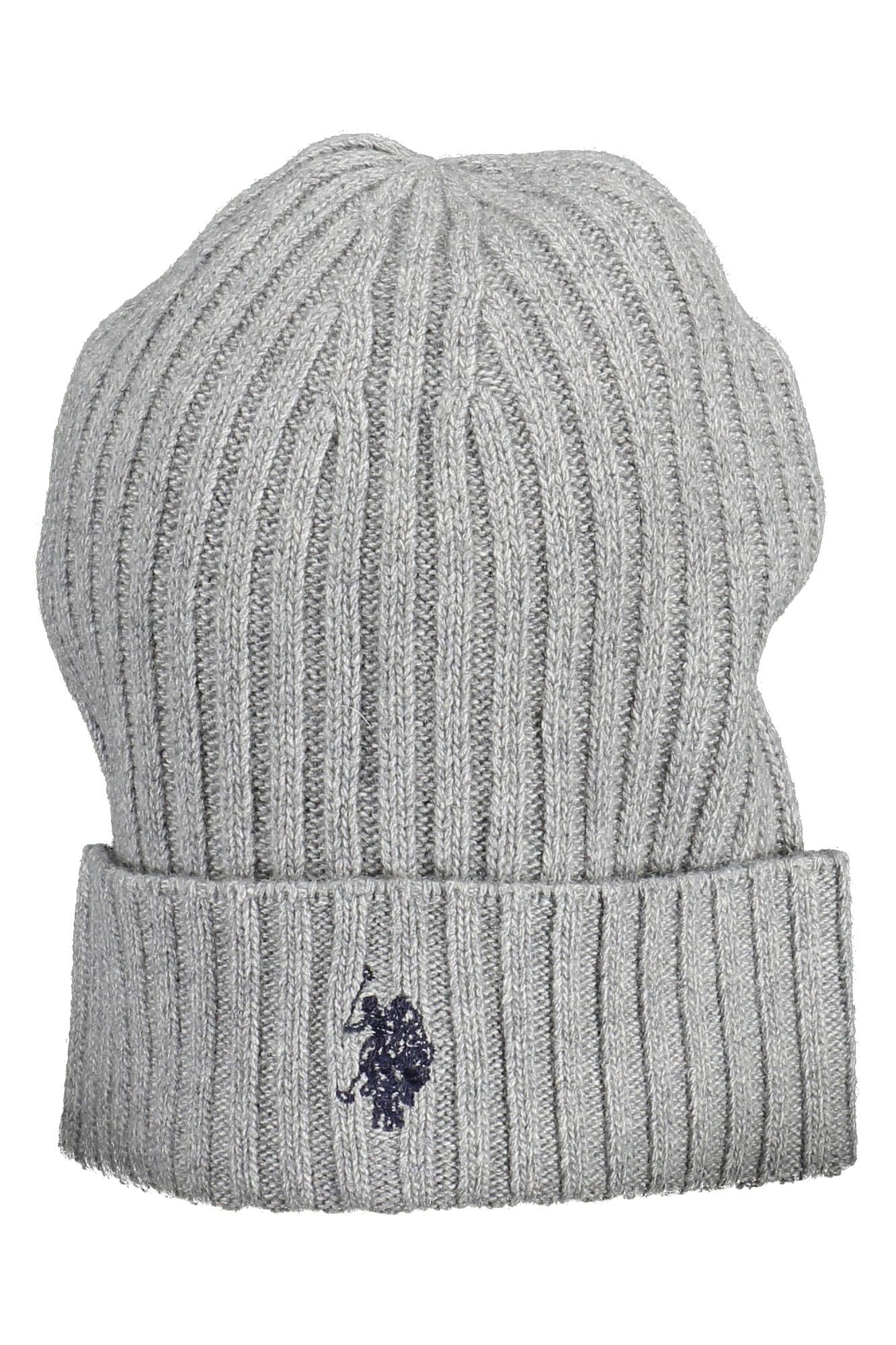 Gray Wool Men Cap