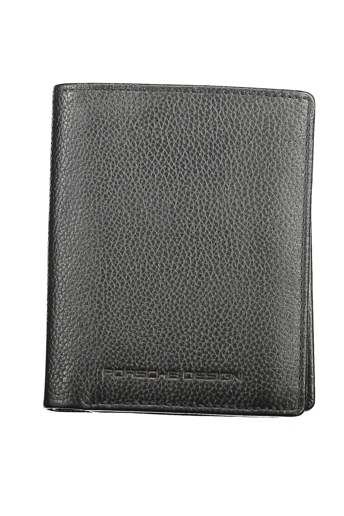 Black Leather Men Wallet